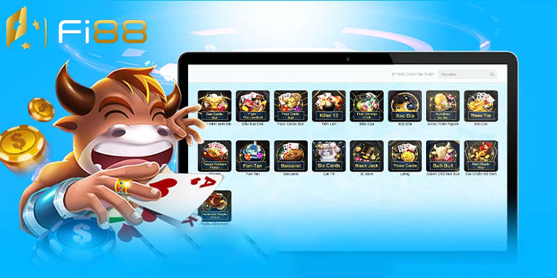 Game bài Fi88 | Khám phá thế giới game bài đẳng cấp tại Fi88